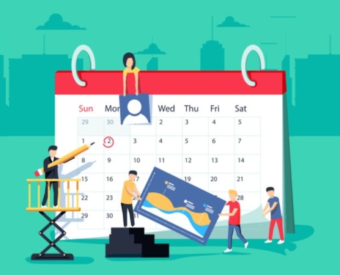 calendario redes sociales semrush